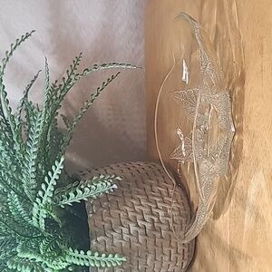 Vintage Anchor Hocking oblong Renaissance dish